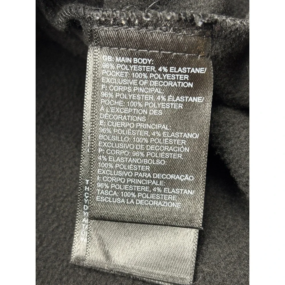 The North Face Canyonlands Full Zip Jacket Mens Medium M Black Fleece NF0A3SO6